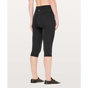 Womens Lululemon Wunder Under Hi-Rise 1/2 Tight